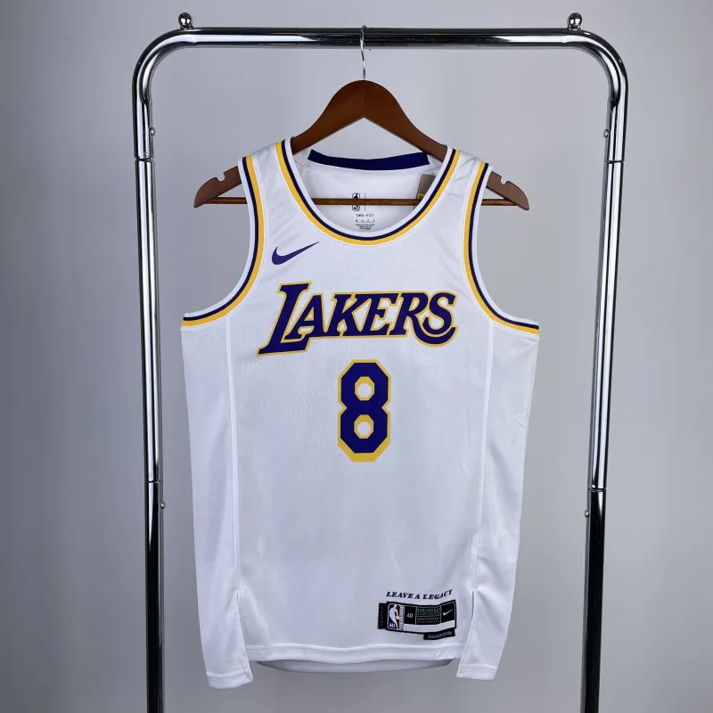 2023/24 Los Angeles Lakers Kobe Bryant #8 White Men’s Jersey