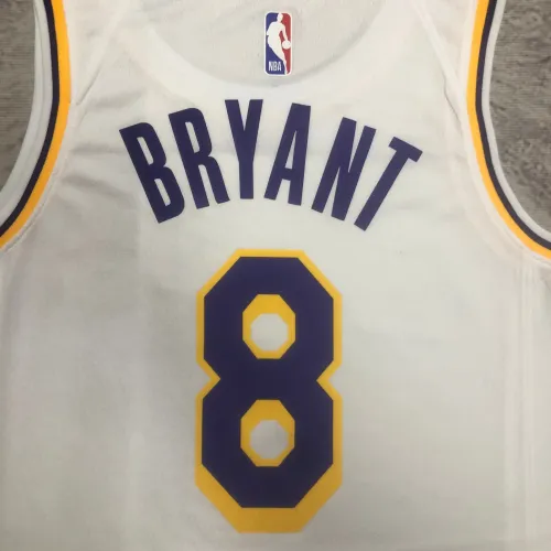 2023/24 Los Angeles Lakers Kobe Bryant #8 White Men’s Jersey