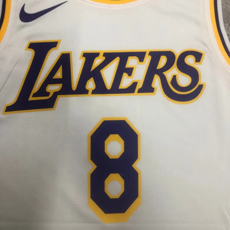 2023/24 Los Angeles Lakers Kobe Bryant #8 White Men’s Jersey