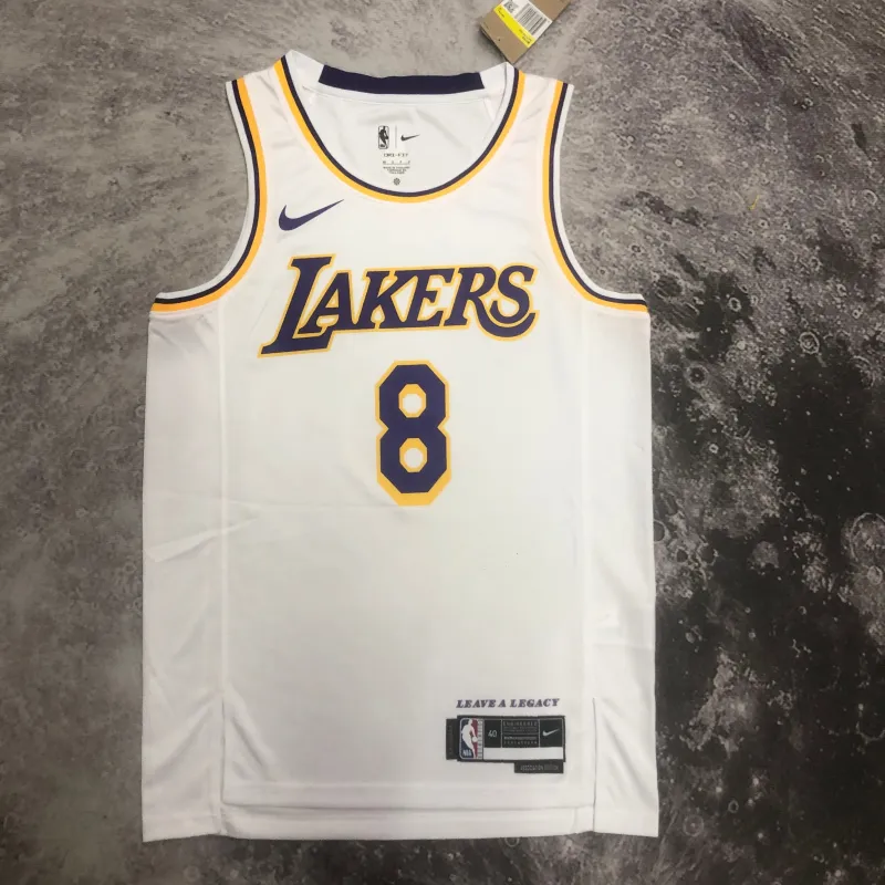 2023/24 Los Angeles Lakers Kobe Bryant #8 White Men’s Jersey