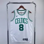 2023/24 Boston Celtics Kristaps Porzingis #8 White Men's Jersey 2023/24 Boston Celtics Kristaps Porzingis #8 White Men’s Jersey