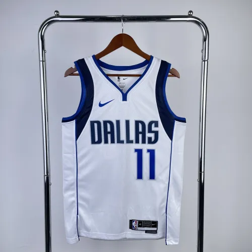Camiseta blanca de Kyrie Irving #11 de los Dallas Mavericks 2023/24 para hombre