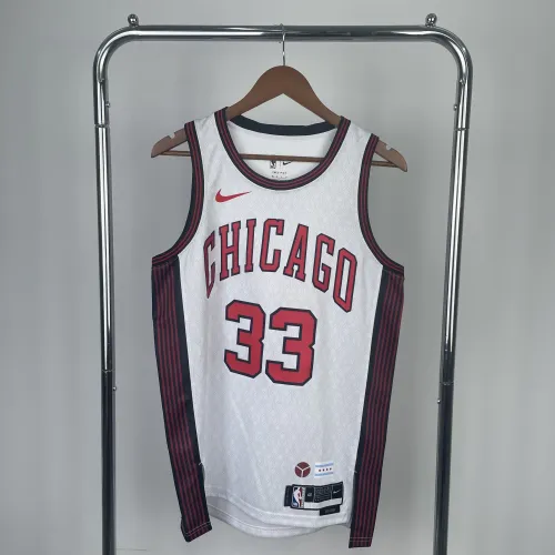 Camisa masculina dos Chicago Bulls «City Edition» 2023/24, Scottie Pippen, #33