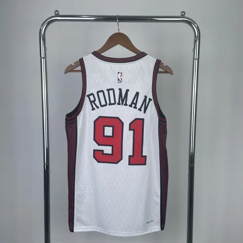 Maillot homme Chicago Bulls City Edition Dennis Rodman #91 2023/24