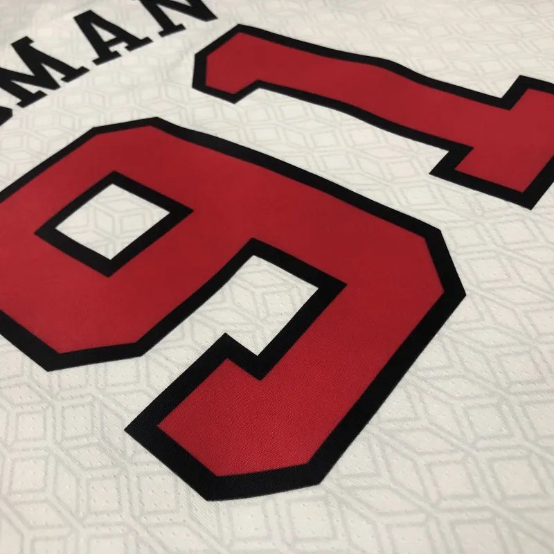 2023/24 Chicago Bulls City Edition Dennis Rodman #91 Men’s Jersey