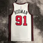 2023/24 Chicago Bulls City Edition Dennis Rodman #91 Men’s Jersey
