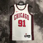 2023/24 Chicago Bulls City Edition Dennis Rodman #91 Men’s Jersey