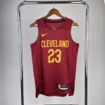 Camiseta 2023/24 Cleveland Cavaliers Away LeBron James #23, Hombre 2023/24 Cleveland Cavaliers Away LeBron James #23 Camiseta de hombre