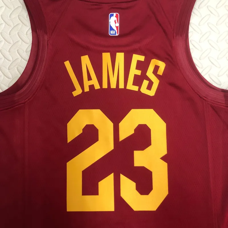 2023/24 Cleveland Cavaliers Away LeBron James #23 Camiseta de hombre