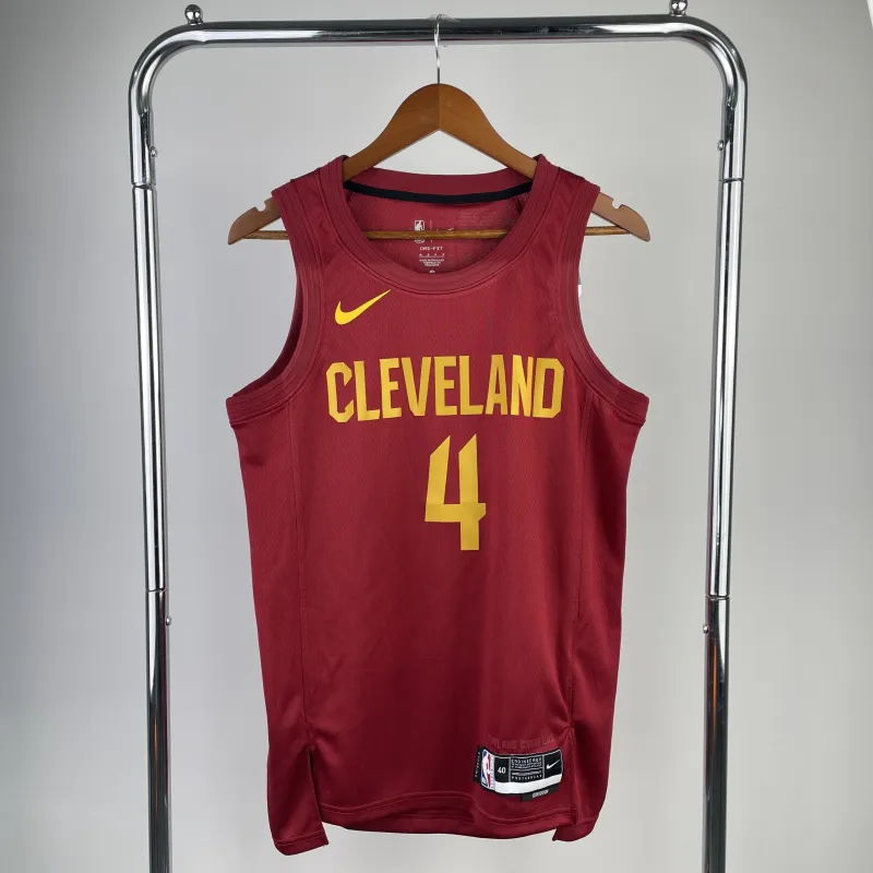 2023/24 Cleveland Cavaliers Away Evan Mobley #4 Men’s Jersey