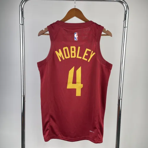 2023/24 Cleveland Cavaliers Away Evan Mobley #4 Men’s Jersey