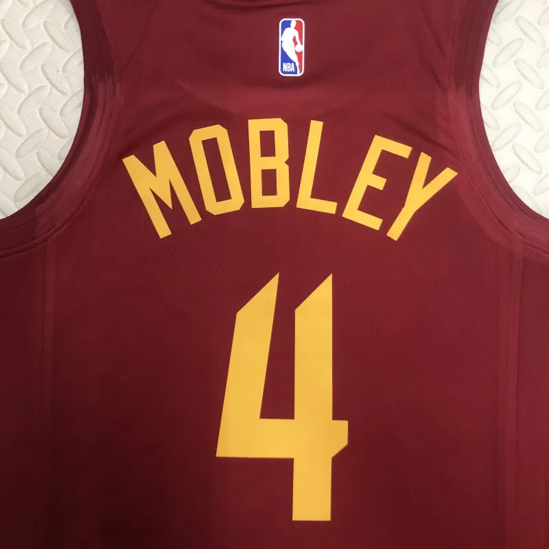 2023/24 Cleveland Cavaliers Away Evan Mobley #4 Men’s Jersey