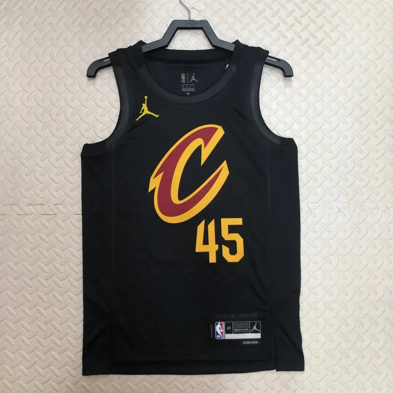 2023/24 Cleveland Cavaliers Donovan Mitchell #45 Men’s Jersey