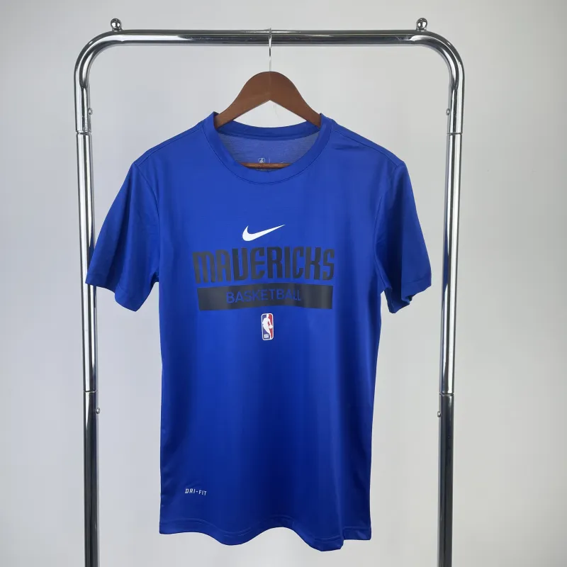 2023/24 Dallas Mavericks Blue Short Sleeve Men’s Jersey