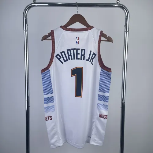 Maglia da uomo 2023/24 Denver Nuggets City Edition Michael Porter Jr. #1