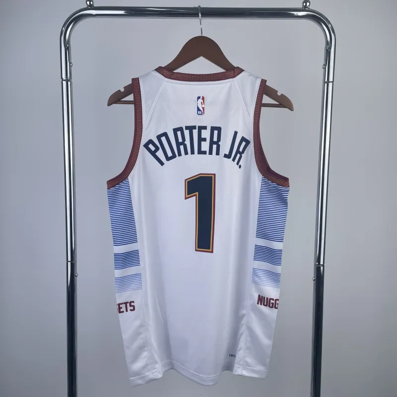 2023/24 Denver Nuggets City Edition Michael Porter Jr. #1 Maglia da Uomo