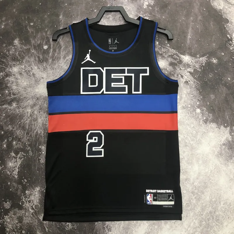 2023-24 Detroit Pistons Cade Cunningham #2 Men’s Jersey