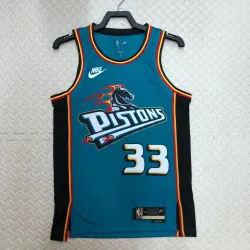 2023-24 Detroit Pistons Grant Hill #33 Men's Jersey - product photo 2023-24 Detroit Pistons Grant Hill #33 Men's Jersey product image