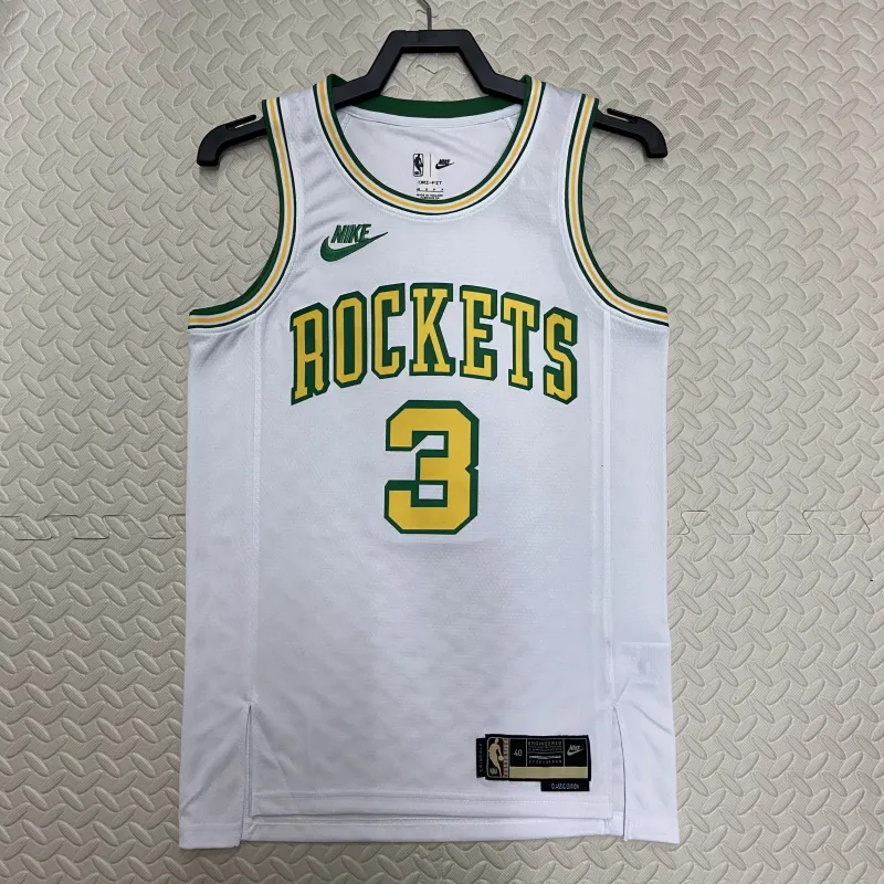 2023/24 Houston Rockets Retro Kevin Porter Jr. #3 Men’s Jersey