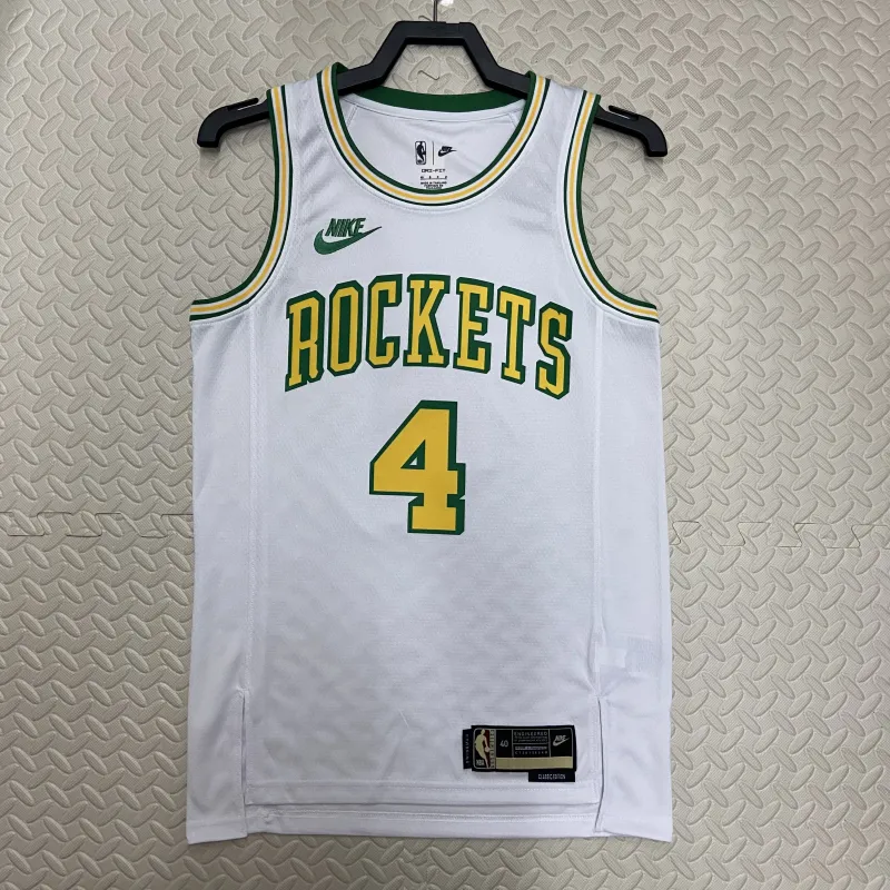 Maglia da uomo Houston Rockets 2023/24 Jalen Green Retro #4
