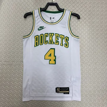 2023/24 Houston Rockets Retro Jalen Green #4 Herenshirt