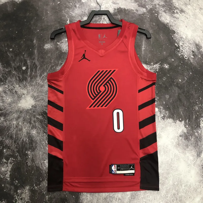 2023/24 Portland Trail Blazers Jordan Edition Damian Lillard #0 Jersey | NBA Swingman Jersey
