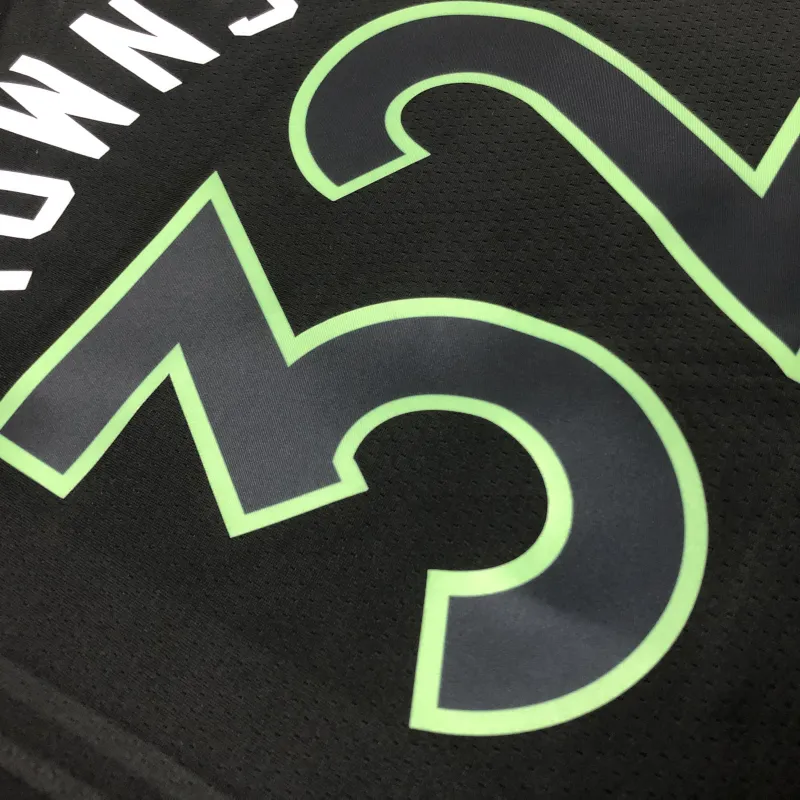 2023/24 Minnesota Timberwolves Karl-Anthony Towns #32 Maglia Uomo