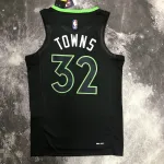 2023/24 Minnesota Timberwolves Karl-Anthony Towns #32 Maglia Uomo
