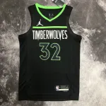 2023/24 Minnesota Timberwolves Karl-Anthony Towns #32 Maglia Uomo