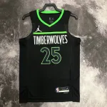 2023/24 Minnesota Timberwolves Derrick Rose #25 Maglia da uomo 2023/24 Minnesota Timberwolves Derrick Rose #25 Men’s Jersey