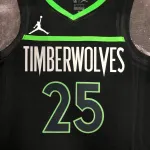 2023/24 Minnesota Timberwolves Derrick Rose #25 Men’s Jersey