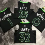 2023/24 Minnesota Timberwolves Anthony Edwards #1 Men’s Jersey