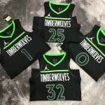 2023/24 Minnesota Timberwolves Anthony Edwards #1 Men’s Jersey