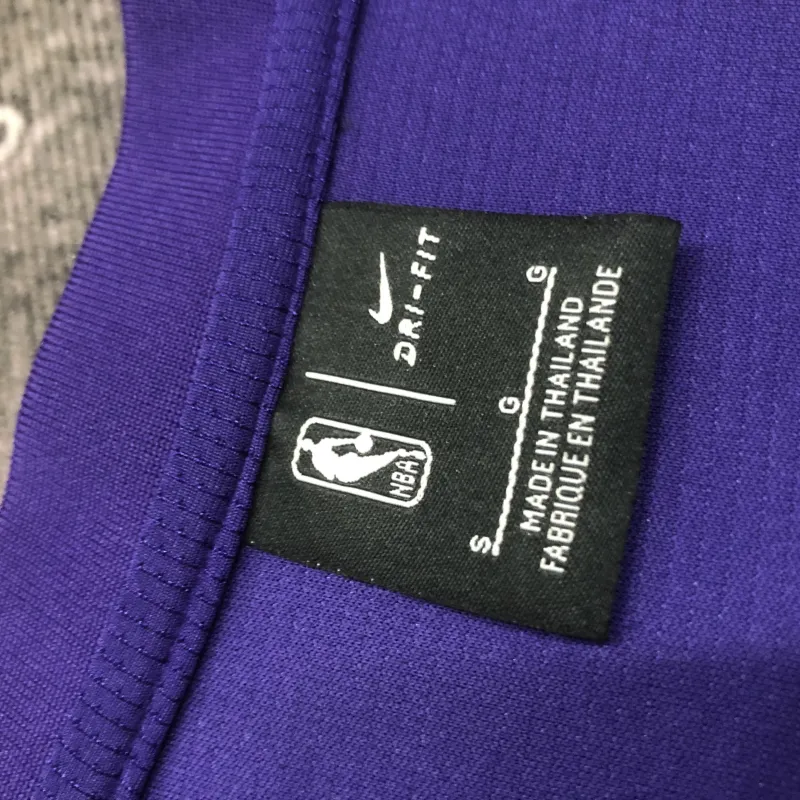 2023/24 Los Angeles Lakers Purple Training Tank Top Men’s Basketball Jersey