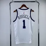 2023/24 Los Angeles Lakers City Edition D’Angelo Russell #1 herenshirt