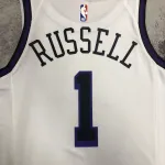 2023/24 Los Angeles Lakers City Edition D’Angelo Russell #1 herenshirt