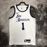2023/24 Los Angeles Lakers City Edition D’Angelo Russell #1 herenshirt