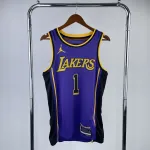 2023/24 Los Angeles Lakers Jordan Edition D'Angelo Russell #1 Men's Jersey 2023/24 Los Angeles Lakers Jordan Edition D’Angelo Russell #1 Men’s Jersey