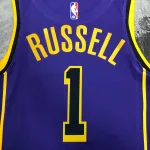2023/24 Los Angeles Lakers Jordan Edition D’Angelo Russell #1 Men’s Jersey