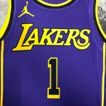 2023/24 Los Angeles Lakers Jordan Edition D’Angelo Russell #1 Men’s Jersey