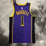 2023/24 Los Angeles Lakers Jordan Edition D’Angelo Russell #1 Men’s Jersey