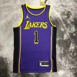 2023/24 Los Angeles Lakers Jordan Edition D’Angelo Russell #1 Men’s Jersey