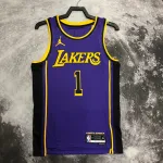 2023/24 Los Angeles Lakers Jordan Edition D’Angelo Russell #1 Men’s Jersey
