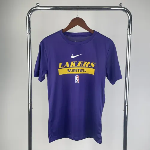 Maglietta da uomo 2023/24 Los Angeles Lakers Purple Training