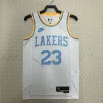 2023/24 Los Angeles Lakers Retro LeBron James #23 Herenshirt 2023/24 Los Angeles Lakers Retro LeBron James #23 Men’s Jersey