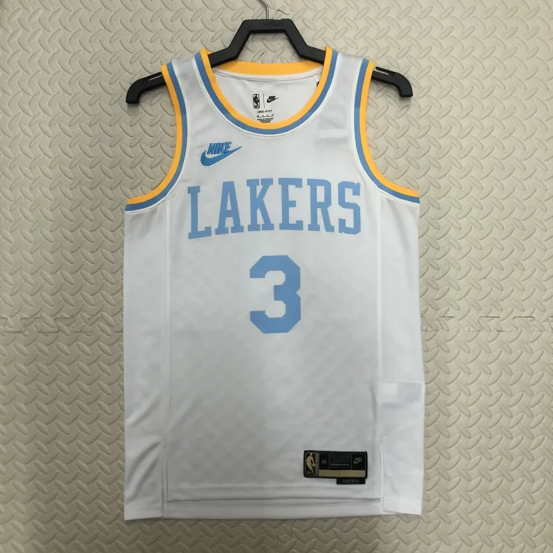 2023/24 Los Angeles Lakers Retro Anthony Davis #3 Men’s Jersey