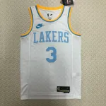 2023/24 Los Angeles Lakers Retro Anthony Davis #3 Men’s Jersey