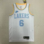 2023/24 Los Angeles Lakers Retro LeBron James #6 Camiseta de hombre