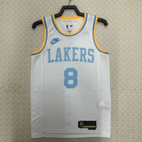 2023/24 Los Angeles Lakers Retro Kobe Bryant #8 Camiseta de hombre