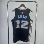 2023/24 Memphis Grizzlies City Edition Ja Morant #12 Maglia da Uomo